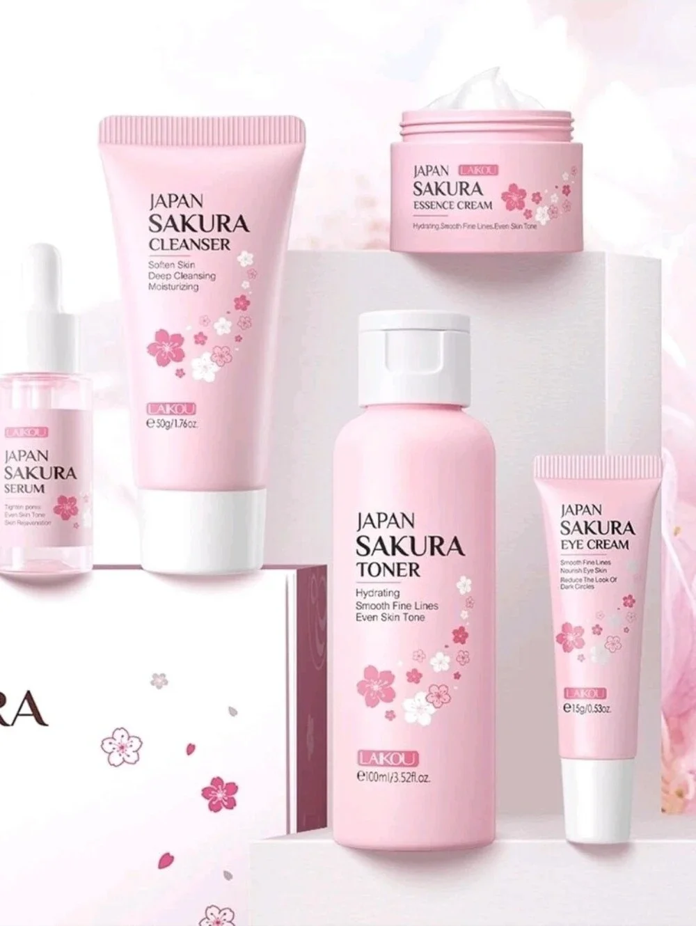 LAIKOU Japan Sakura Women Skin Care Set